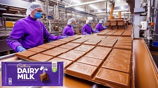 How Cadbury Dairy Milk Chocolate Are Made in Factory 🍫🍫 Captain Discovery [upl. by Aihpledalihp]