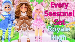 EVERY Seasonal Set In Royale High [upl. by Leonore]