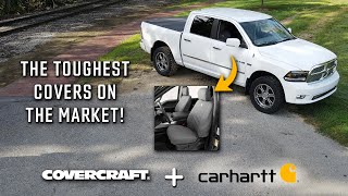 Covercraft Carhartt Seat Covers and Dashmat  The toughest covers on the market [upl. by Liauqram28]