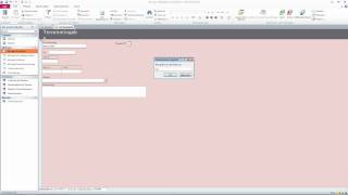 Access Erste Schritte zum Erstellen einer kompletten Datenbank 2010 Tutorial deutsch [upl. by Cleve]