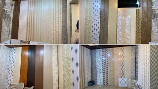 PVC wall panel Design 2024  Pvc Wall Panel design for bedrooms [upl. by Windham]