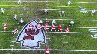 Chiefs Isiah Pacheco Big Run Due To Raiders Linebackers Placed Too Far Off Line Of Scrimmage [upl. by Benilda300]