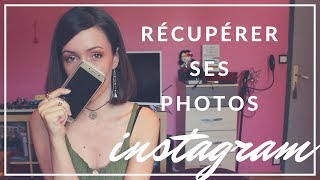 Télécharger une archive de compte sur Instagram récupérer ses photos [upl. by Initsed]