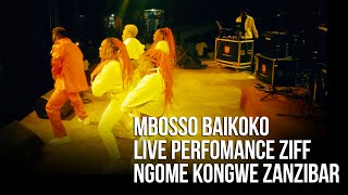 Mbosso live perfomance Baikoko Ziff Ngome Kongwe  Zanzibar [upl. by Ahsennod]