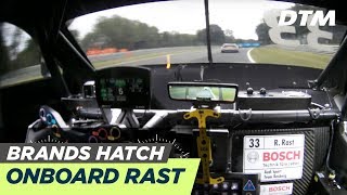 DTM Brands Hatch 2019  René Rast Audi RS5 DTM  RELIVE Onboard Race 1 [upl. by Nolla]