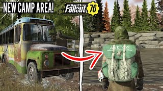 Fallout 76 Just Added a Traveling Bus amp it Takes You to a Summer Camp [upl. by Yelena]