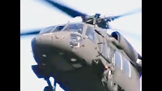 Helicopters Black Hawk Osama Bin Laden Advanced Stealth Attack Amazing Maneuver  AH64 Apache Huey [upl. by Alleunam]