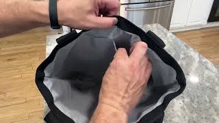 Carhartt Vertical Open Tote Review See How Big amp Strong It Actually Is [upl. by Nocaed120]