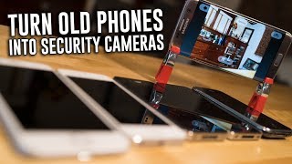 How To Turn Your Phones Into WiFi Security Cameras [upl. by Adalheid]