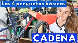 ⚡Cadena de Bicicleta⚡ por qué y cuándo cambiarla qué cadena elegir y tipos  Laura Celdran [upl. by Ahseined]