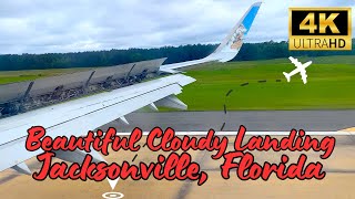 4K INCREDIBLE LANDING IN JACKSONVILLE [upl. by Dorry]