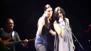 Amiche per lAbruzzo  Rainbow Laura Pausini amp Elisa [upl. by Esinereb]