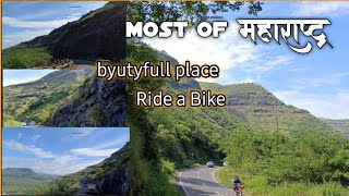 the most of Maharashra ride to bike 🏍 Maharashratil manoramy thikan in pavsala 202425 saptshrungi [upl. by Adelaja]