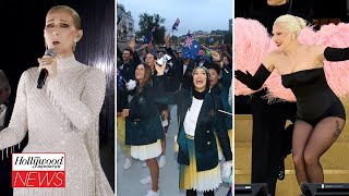 2024 Paris Olympics Opening Ceremony Lady Gaga Céline Dion Perform and More  THR News [upl. by Anegue]