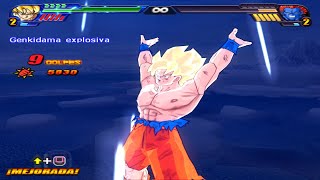 Goku SSJ vs Super Android 13  DBZ BT3 Niveles de Poder 60FPS [upl. by Lladnew]