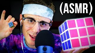 ASMR  RUBIKS CUBE MASTER Solving Cubes until Youre ASLEEP ClickingTappingLight Triggers [upl. by Orpha]