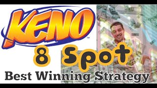 8Spot Keno Winning Strategy Returns Multiple Jackpots Playing 4Card Keno  Easy To Do [upl. by Yvette600]