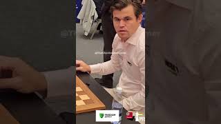 He refused Magnus draw😳 chess echess schach ajedrez magnuscarlsen шахматы [upl. by Ahsenat]