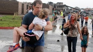 Oklahoma tornado elementary school moments after tornado struck [upl. by Gnof953]