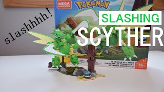 Mega Construx Pokemon Scyther [upl. by Asilet]