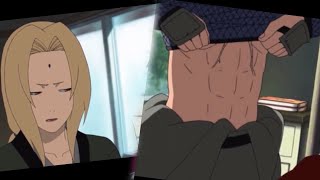 Jiraiya Shows His Scar  Tsunade Blushes  Naruto Shippuden English DUB [upl. by Kenzi]