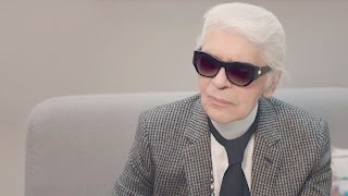 Karl Lagerfeld on the Cruise 201718 Show – CHANEL Shows [upl. by Yllier117]