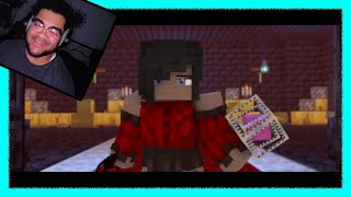 quotEternalquot  A Minecraft Music Video ♪ by Rainimator REACTION VIDEO [upl. by Linus808]