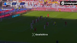 Bryan Cristante Goal AS Roma Vs Venezia 11 All Goals Analysis amp Highlights Result [upl. by Orola]