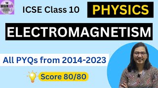 ICSE Class 10 Electromagnetism PYQs Solution [upl. by Jun]