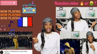 Ninho  Problèmes du matin Clip officiel FRENCH RAP REACTION [upl. by Rechaba]