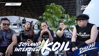 KOIL INTERVIEW DI JOYLAND FESTIVAL 2022 [upl. by Leveroni]