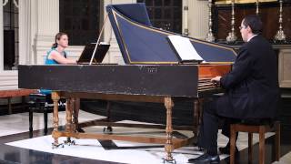 Zweikampf JS Bach  Concerto for Two Harpsichords BWV 1061 [upl. by Nurat991]