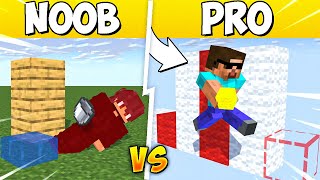 NOOB VS PRO INSANE SKILL CHALLENGE in Minecraft [upl. by Wilterdink]