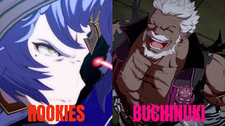 GBVSR High Level Gameplay Rookies Seox VS Buchinuki Soriz [upl. by Power99]