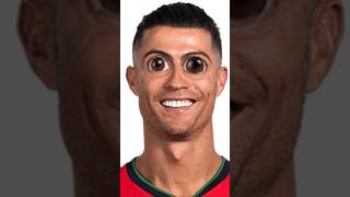 Cristiano Ronaldos Eyes Pop Out 🤣CristianoRonaldo CR7 FunnyRonaldo viral short trending [upl. by Kylen]