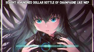 Nightcore  Gasoline Lyrics [upl. by Leotie]