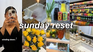 SUNDAY RESET VLOG  running errands fridge clean and reset bathroom deep clean amp more [upl. by Imit120]