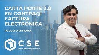 Webinar CSE  Carta Porte 3 CONTPAQi Factura Electrónica [upl. by Rednaeel23]