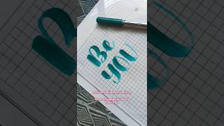 learn brush pen calligraphy workshop alert ✒🎨workshop art shortsviral viralvideo [upl. by Lipcombe]