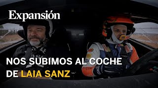 Laia Sanz nos invita a dar una vuelta en su coche ¡del Dakar [upl. by Lerrad]