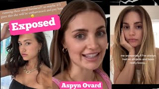 Aspyn Ovard SHAMES An Influencer On IG [upl. by Doownyl]