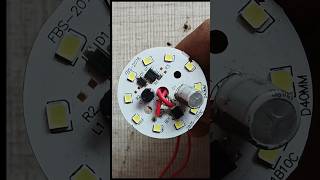 LED bulb made LED bulb repair  led light  LED bulb  LED  experiment  shortsled driverled kit [upl. by Sandry]