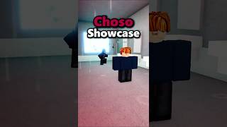 Choso Showcase  Jujutsu Shenanigans roblox jjs jujutsushenanigans [upl. by Enelime]