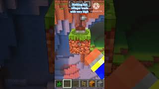 Torturing Villager gone wrong  minecraft viralvideos gaming viral viralshorts viraltiktok [upl. by Garlan866]