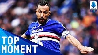 Quagliarella Scores a Fantastic Volley Against Napoli  Sampdoria 24 Napoli  Serie A TIM [upl. by Lutero923]