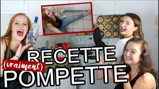 RECETTE POMPETTE avec Kim Carmel truth or drink [upl. by Nossyla]