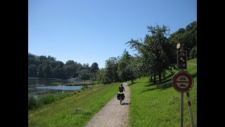 Fietsen van Arnhem naar Rome via Benjaminse OaBodensee Zwitserland dag 9 [upl. by Ramso]