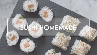 Sushi homemade come preparare il sushi a casa [upl. by Constantina]