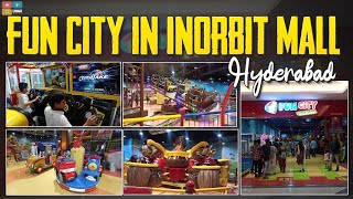 Funcity  INORBIT MALL  Hyderabad  Kids Fun Zone  Tamada Media [upl. by Kreg]