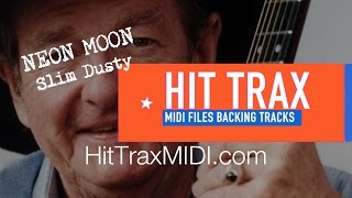 Neon Moon MIDI File Backing Track [upl. by Hardie299]